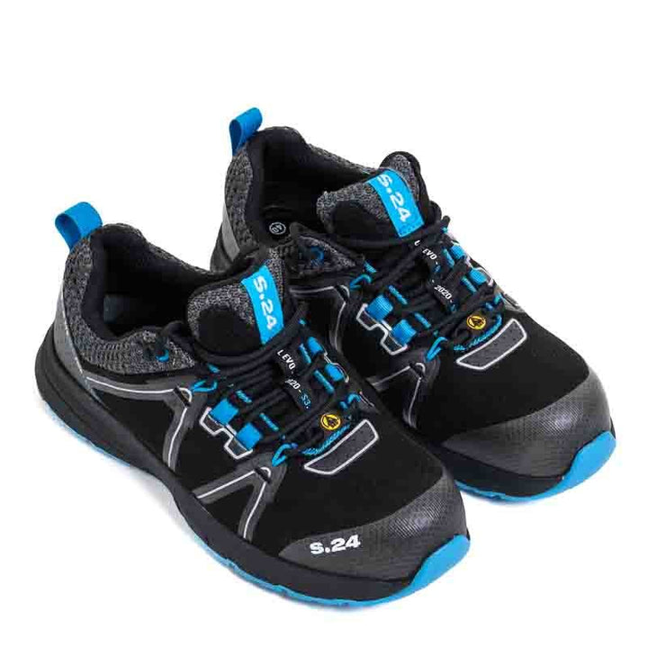 chaussures de sécurité S24 dessus et semelles