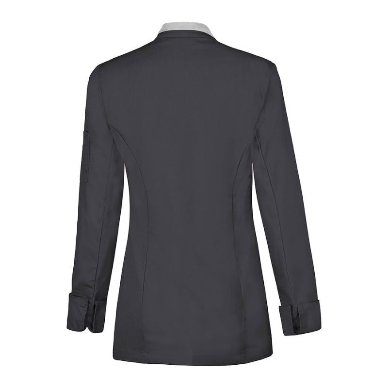 Women's Chef Jacket Saffron Long Sleeve Beige - LAFONT CUISINE