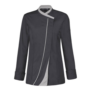 Veste de Cuisine Femme Saffron Manches Longues Fuschia - LAFONT CUISINE - 13