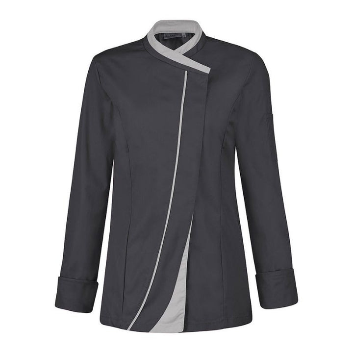 Women's Chef Jacket Saffron Long Sleeves Fuchsia - LAFONT CUISINE