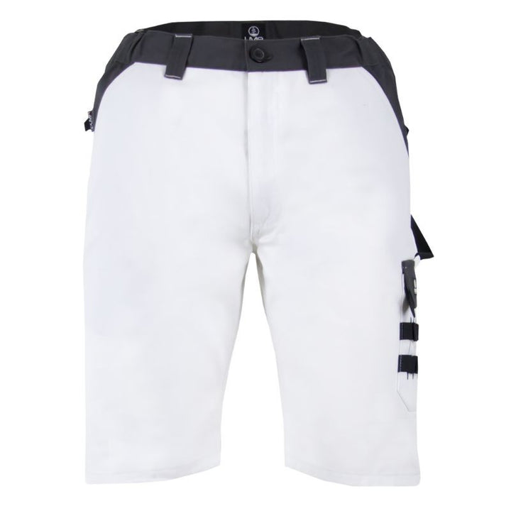 Bermuda Homme Pastel Bicolore Blanc / Gris Zéro Métal - LMA