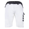 Short de Travail Homme Pastel Bicolore Blanc et Gris Zéro Métal - LMA