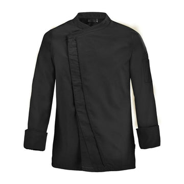 Veste de Cuisine Homme Mint Manches Longues Noir - LAFONT