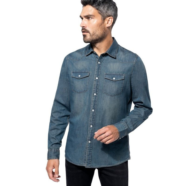 Chemise Denim Homme  KARIBAN