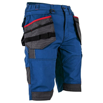 Short de Travail Homme Forge Multipoches Bleu Cobalt - LMA