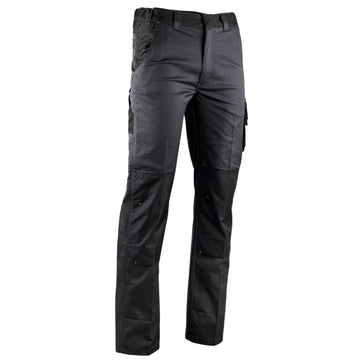 Pantalon Homme Bicolore Stretch Gris sombre/Noir - LMA
