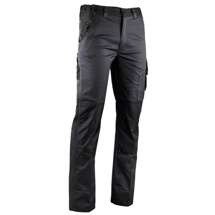 Pantalon Homme Bicolore Stretch Gris sombre/Noir - LMA