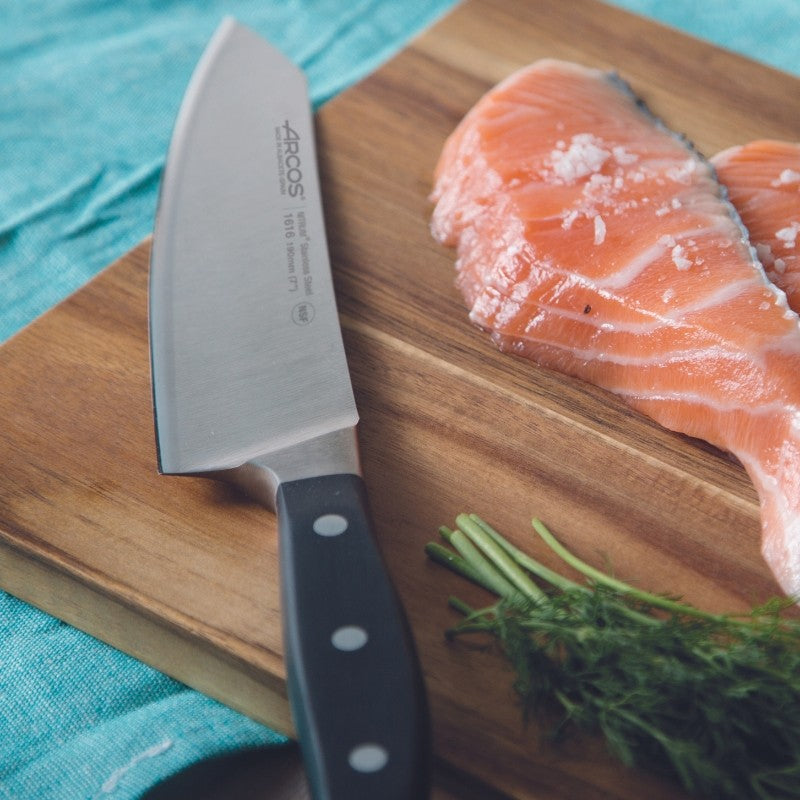 couteau santoku inox