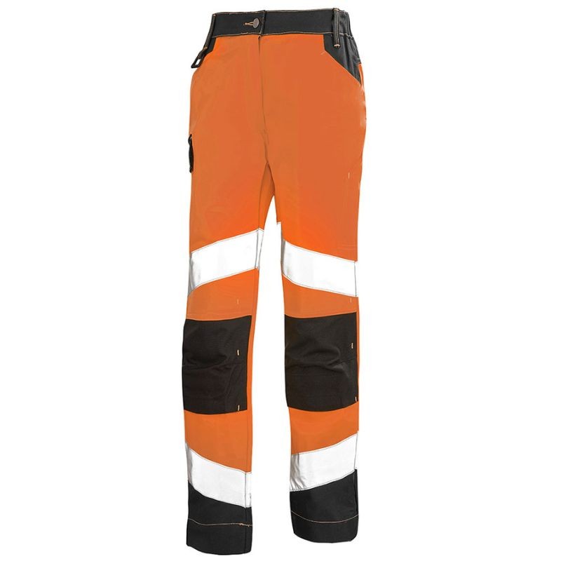 Pantalon Femme Fluo Tech Orange Fluo / Gris - LAFONT