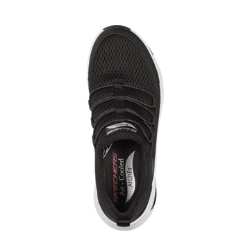 Baskets de Travail Femme Arch Fit Lucky Thoughts Noires - SKECHERS I Avant