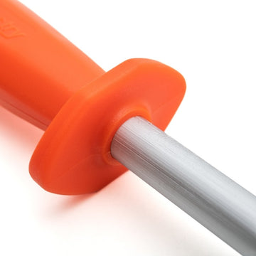 manche fusil à aiguiser orange