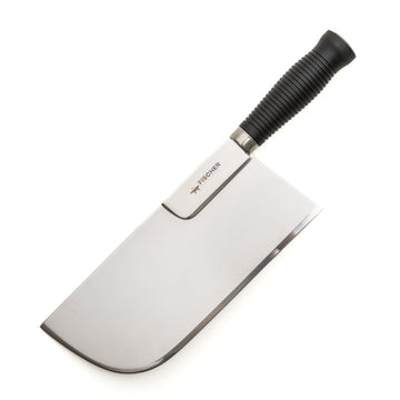 Feuille de boucher fischer inox renforcé 28 cm manche noir