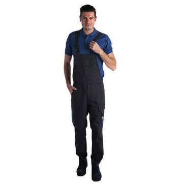Salopette de Travail Bicolore Noir et Bleu Homme polycoton PUMA WORKWEAR