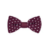 Nœud Papillon Piat Bordeaux Moucheté - LAFONT SERVICE