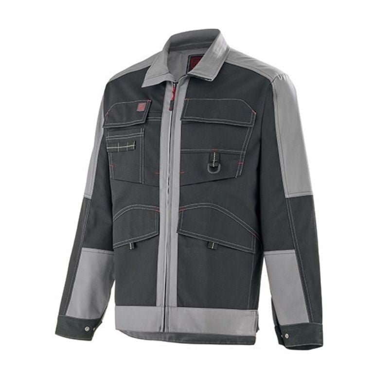 blouson de travail gris et noir Lafont
