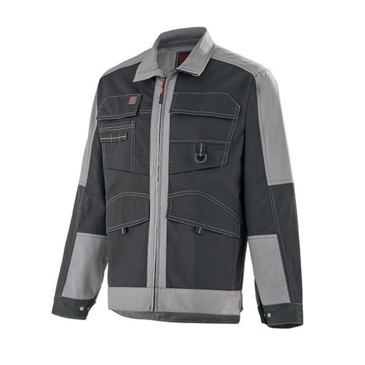 blouson de travail gris et noir Lafont