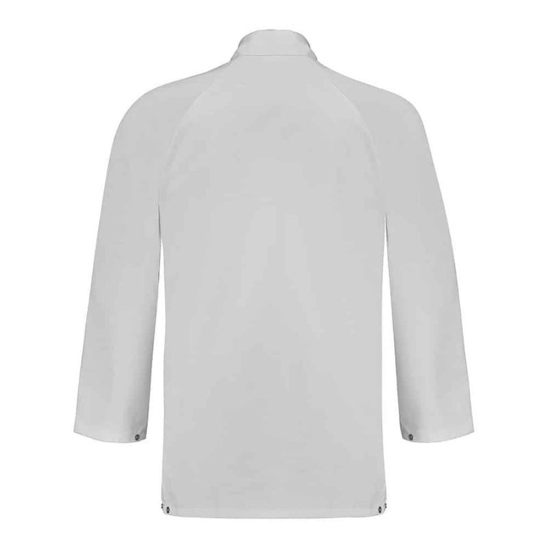 Dos Veste de Cuisine Tunique Mixte Steam Blanc - LAFONT CUISINE