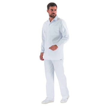 Silhouette Veste de Cuisine Tunique Mixte Steam Blanc - LAFONT CUISINE
