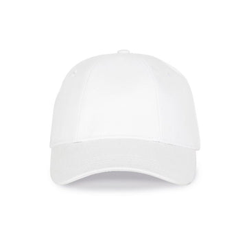 Casquette Homme Easy Printing 6 panneaux Blanche - KARIBAN