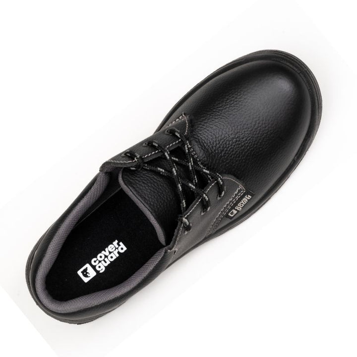 Chaussures de sécurité Basses AGATE II S3 Noir - COVERGUARD Vue du haut