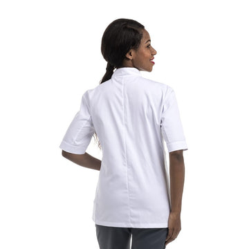 Veste de Cuisine Femme Blanche MC ou ML - MANELLI