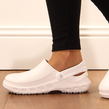 sabot de sécurité blanc