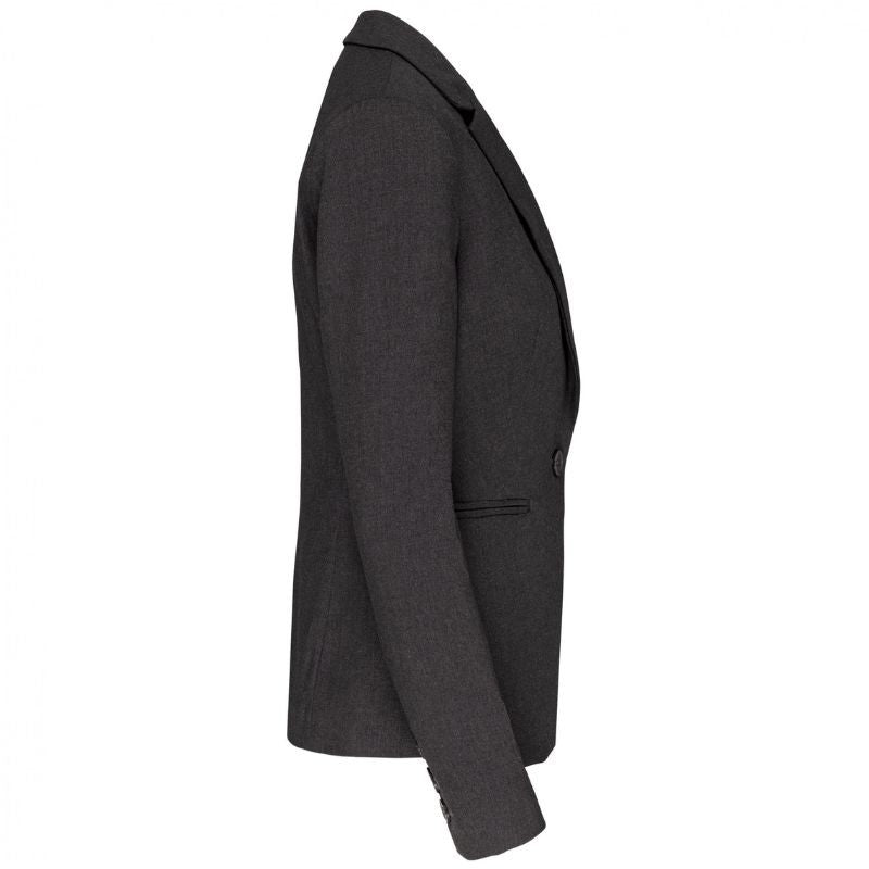 Tailleur de Service Femme Gris de côté