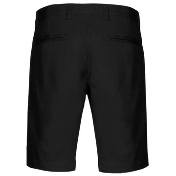 Short de Travail Homme Chino Noir fesse