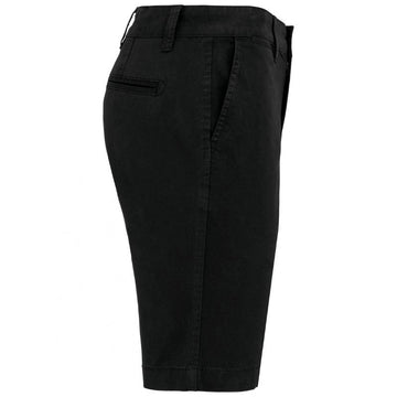 short chino noir côté poche