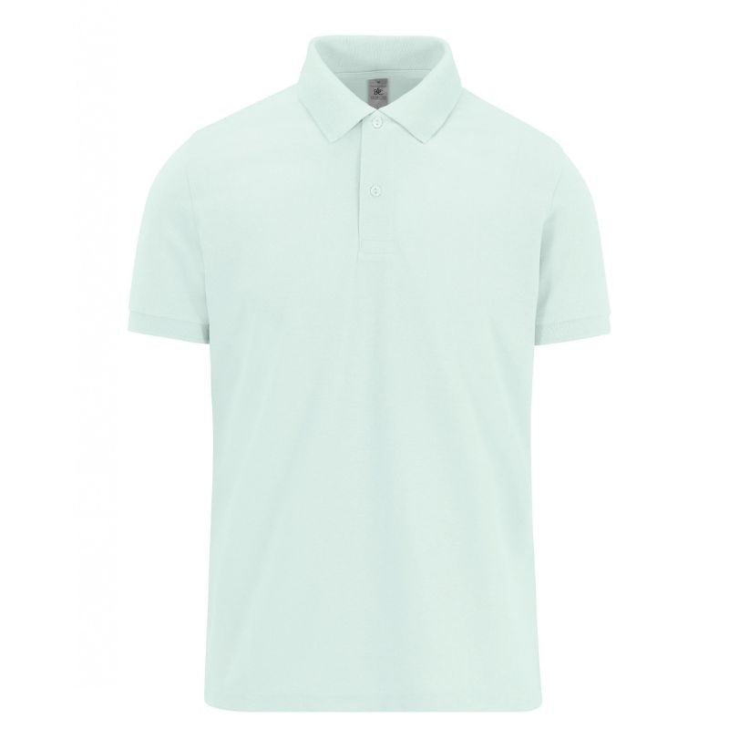 Polo Homme Manches Courtes Blush Mint - B&C