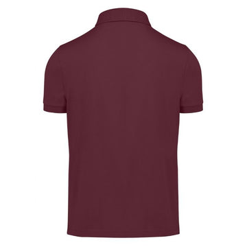 Polo Homme Manches Courtes Burgundy