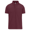 Polo Homme Manches Courtes Bordeaux - B&C
