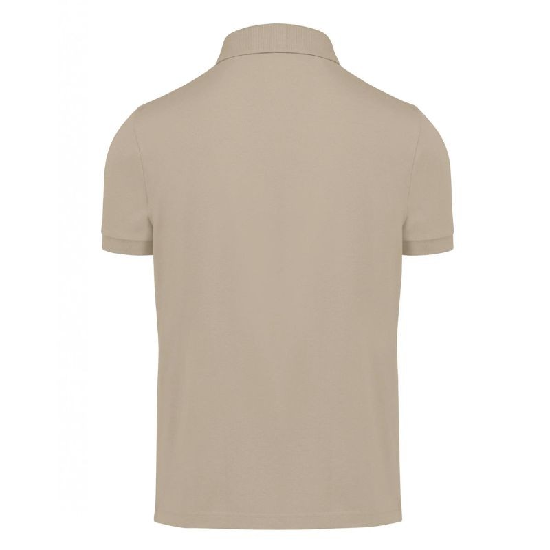 Polo Homme Manches Courtes Beige