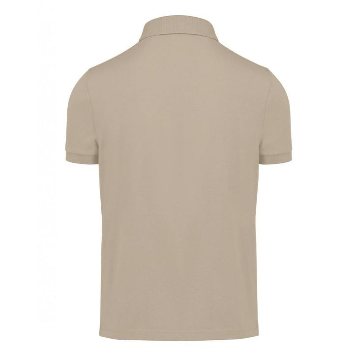 Polo Homme Manches Courtes Beige