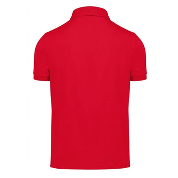 Polo Homme Manches Courtes Rouge