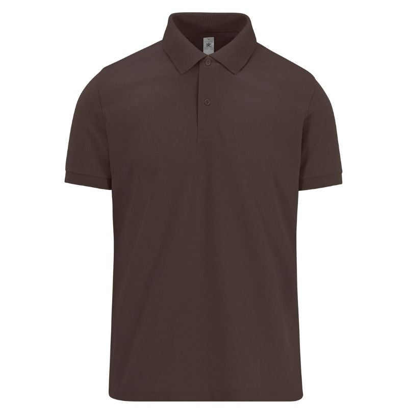 Polo Homme Manches Courtes Café - B&C