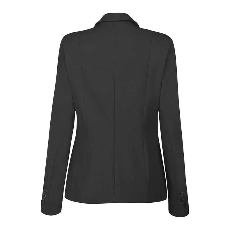 Dos Veste de Service Femme 2 Boutons Cortado Noir - LAFONT SERVICE