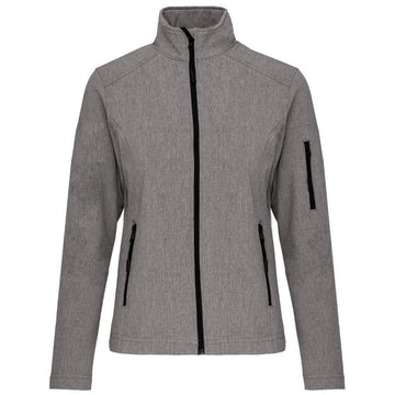 Veste de Travail Femme Softshell Gris - KARIBAN