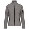 Veste de Travail Femme Softshell Gris - KARIBAN