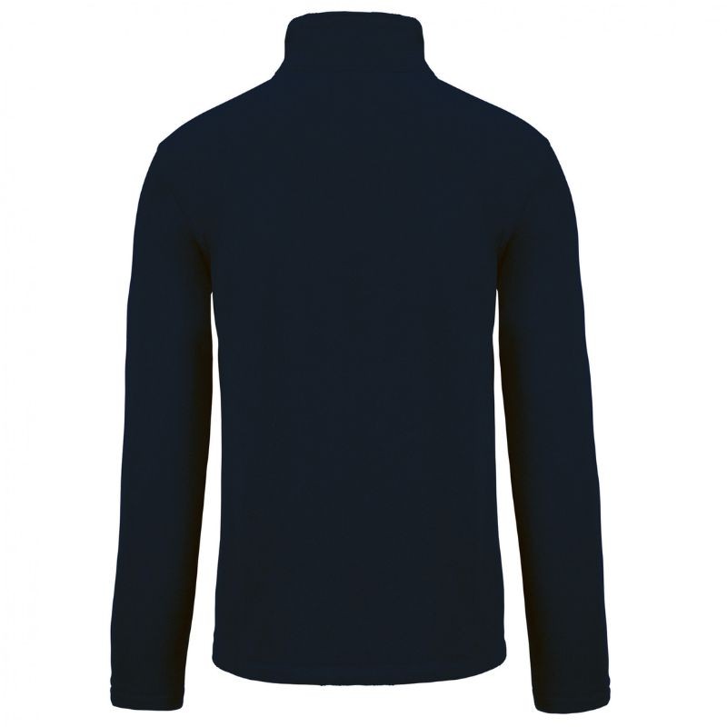 Veste de Travail Homme Micropolaire Zippée Marine - KARIBAN
