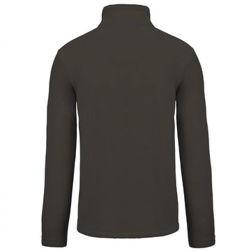 Veste de Travail Homme Micropolaire Zippée Gris Foncé