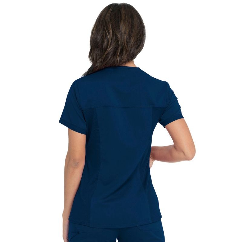 Dos Tunique Médicale Femme Col V Bleu Marine - DICKIES