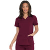 Tunique Médicale Femme Manches Courtes Bordeaux - DICKIES MEDICAL