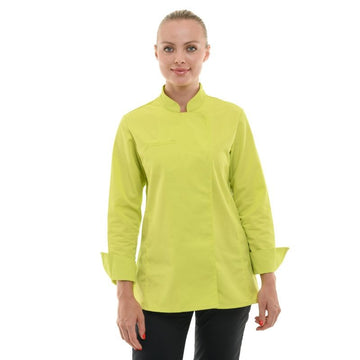 Veste de Cuisine Femme Californie Manches Longues Anis - MANELLI I Veste pour femme