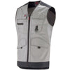 Gilet de Travail Homme Trowel Sans Manches Gris Acier/Noir - ADOLPHE LAFONT