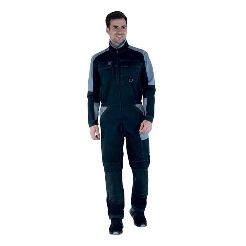 Silhouette Combinaison de Travail Homme Frame Noir et Gris - ADOLPHE LAFONT