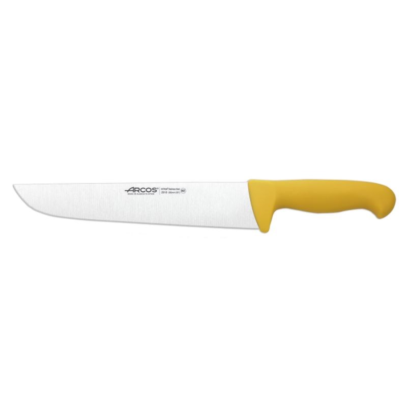 Couteau de Boucher Série 2900 250 mm Jaune
