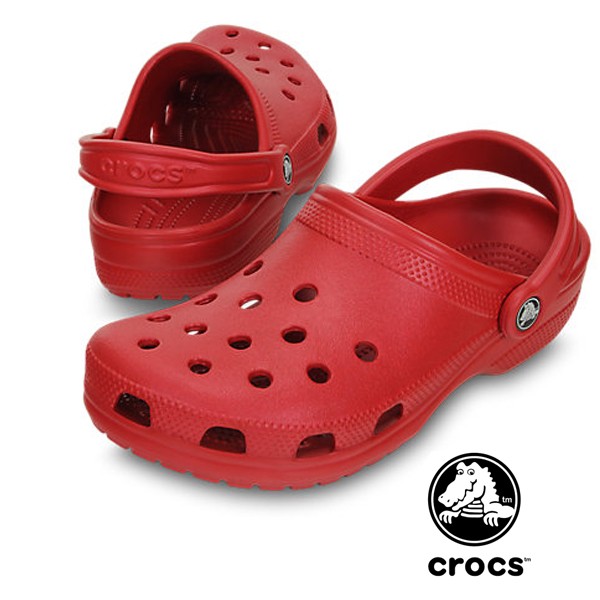 Sabot médical Crocs rouge