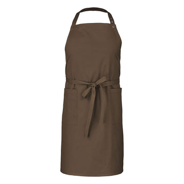 Tablier de Cuisine à Bavette Galanga Marron - LAFONT CUISINE