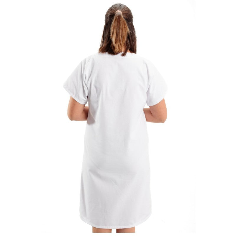 dos blouse de travail femme Manelli valia